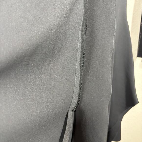 XD Xenia Design Womens 36/6 US Black Asymmetrical Mesh Long Sleeves - Picture 6 of 11